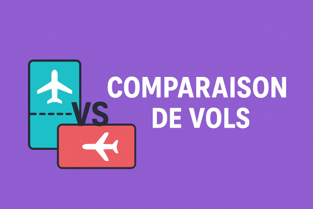Comparaison de vols pour des vols pas chers